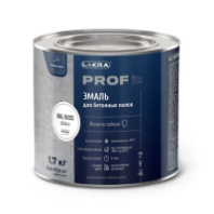 8311350 Эмаль для бетонных полов быстросохнущая  Лакра PROF IT База А, RAL 9003 1,7 кг