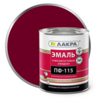 0007695 Эмаль ПФ-115 Лакра Вишневый 2,8кг Л-С