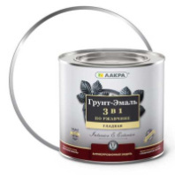 0007593 Грунт-эмаль 3 в 1 Лакра Белый 1,7кг Л-С