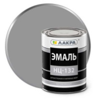 0008088 Эмаль НЦ-132 Лакра Серый 0,7кг Россия