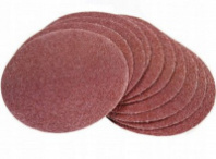 2205143 Круг абразивный на велюр. осн., зер. 80, 5шт., Ø125, Китай
