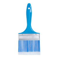 0111426 Кисть плоская "Лазурит-Стандарт", искусственная щетина, пласт. рук., 100мм (0101225)