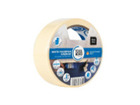  АКЦИЯ 2010100 Лента малярная клейкая на крепированной бумаге, 19мм х 25м,  90 Россия