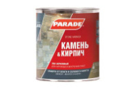 0006083 Лак для камня акриловый на растворит. PARADE L40 Камень & Кирпич  Глянцев. 0,75л Россия