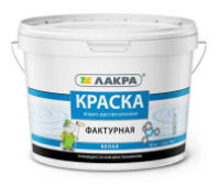 0007530 Краска фактурная Лакра Белый 18кг Л-С